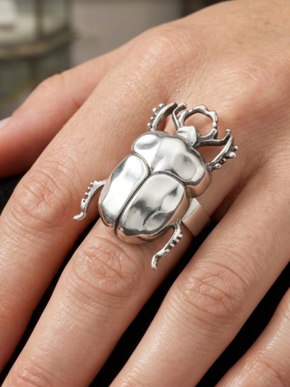 Spectacular ring maximalism scarab